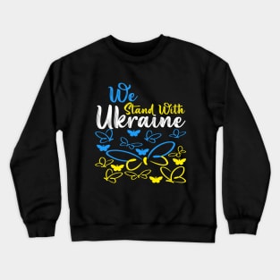 Ukraine trident Ukraine flag Ukrainian flag Ukraine Crewneck Sweatshirt